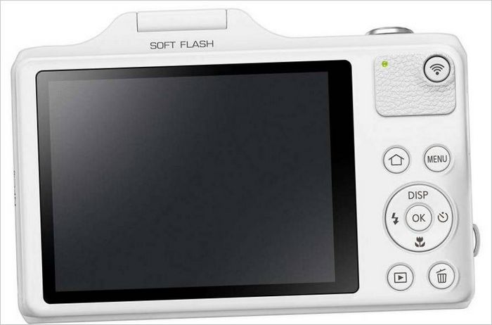 Kompaktní fotoaparát Samsung WB50F - displej