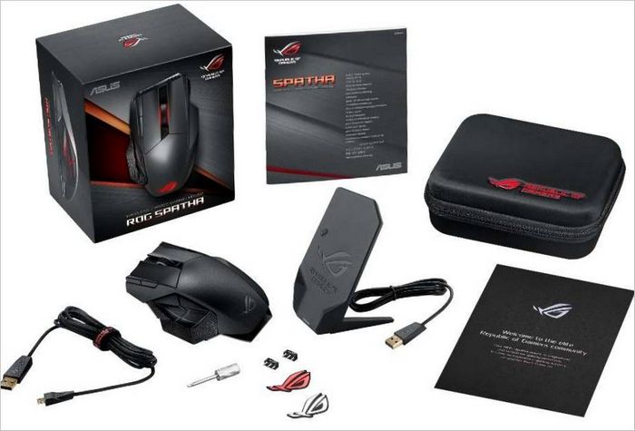 Počítačová myš Asus ROG Spatha