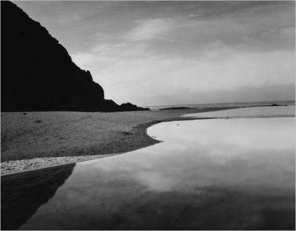 Alan Ross. Lagoon, Pfeiffer Beach. 1975