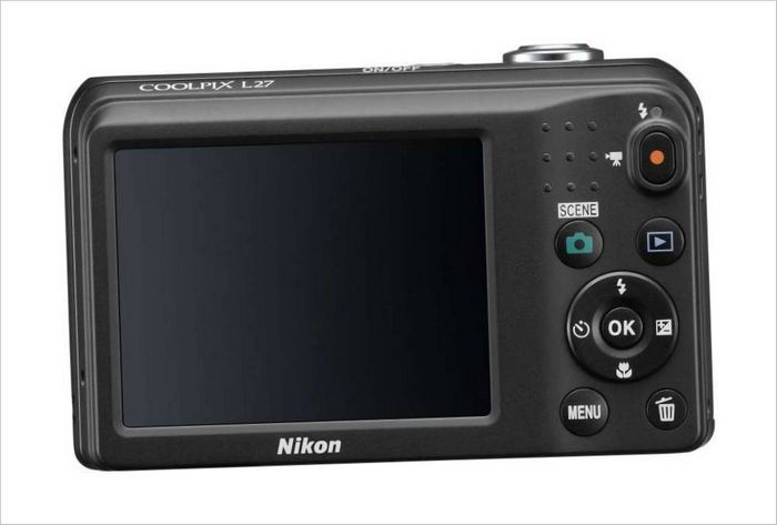 Kompaktní fotoaparát Nikon COOLPIX L27 - displej