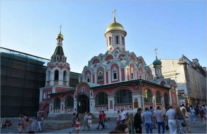 Moskva. Kazaňská katedrála