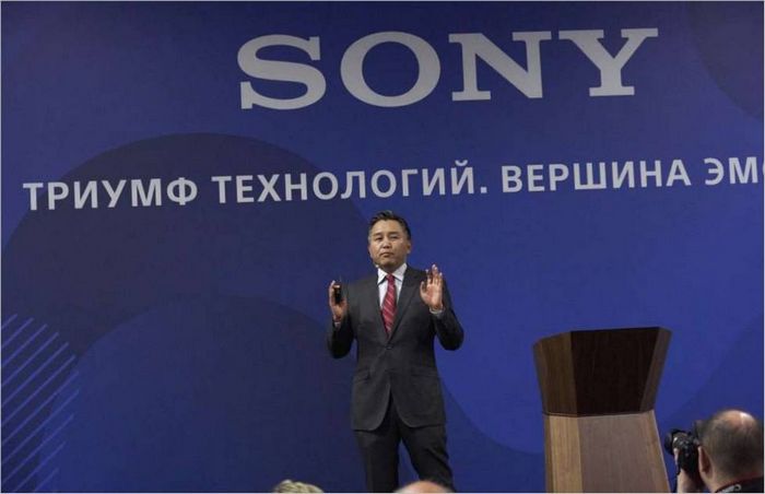 Abe Takaši, generální ředitel společnosti Sony Electronics v Rusku a SNS