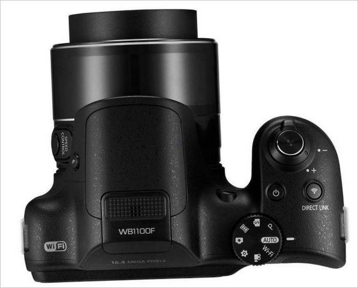 Ovládání kamery Samsung WB1100F SMART