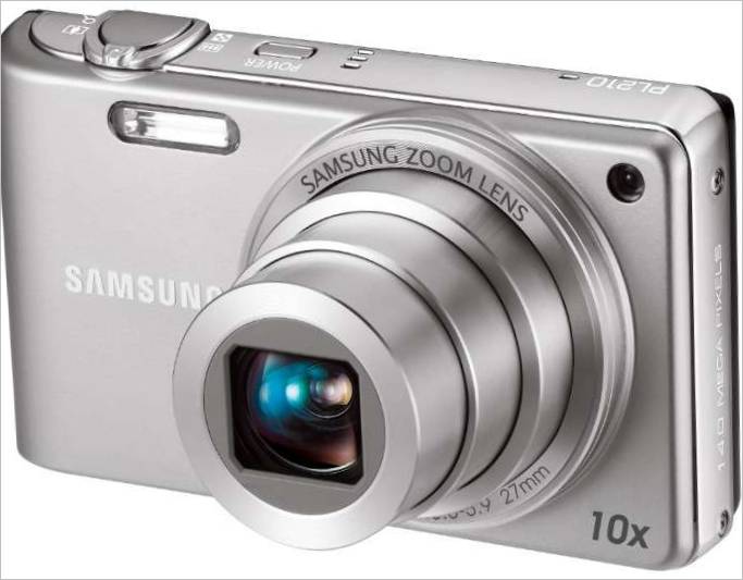 Kompaktní fotoaparát Samsung PL210 černý