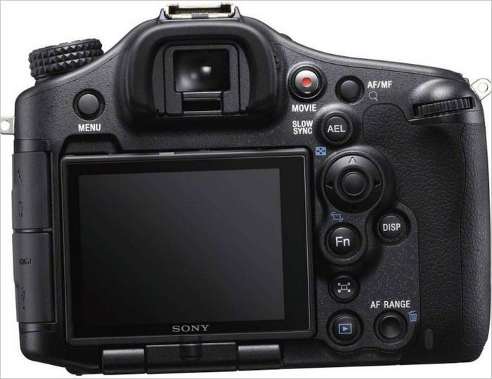 Kompaktní digitální fotoaparát Sony α99 - displej