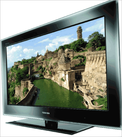 LCD displej Toshiba 32VL733R s podsvícením LED a rozlišením Full HD