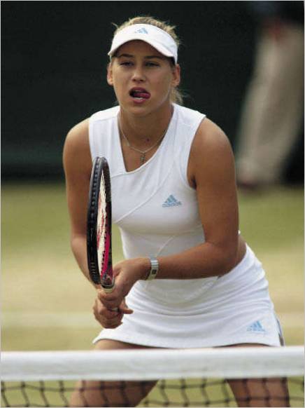 Anna Kournikova. Wimbledon. 1997