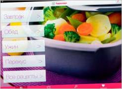 Aplikace Tupperware Cooking 2.0