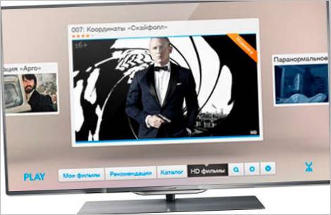 Přehrávání videoslužeb na televizorech Philips Smart TV