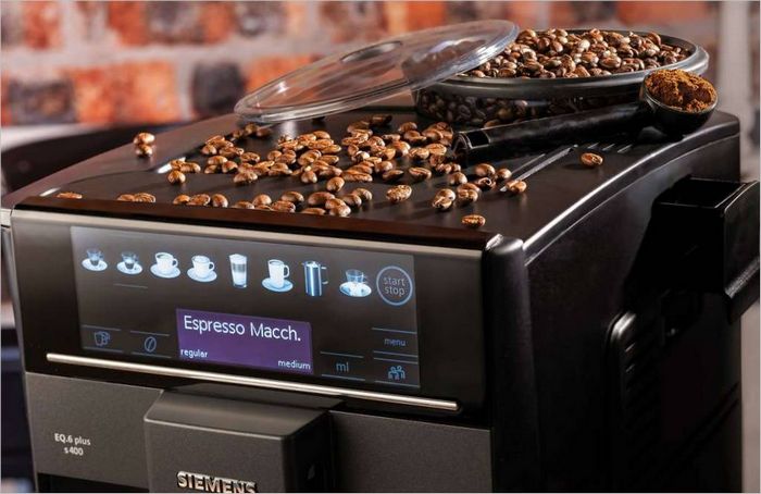 Ovládání kávovaru Siemens TE65