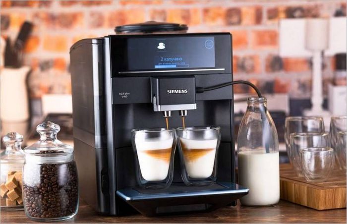Kávovar na cappuccino Siemens TE65