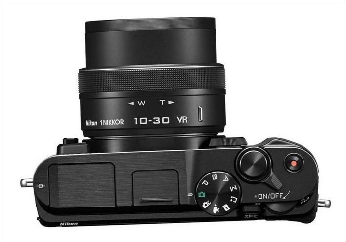 Bezzrcadlovka Nikon 1 V3 - objektivy