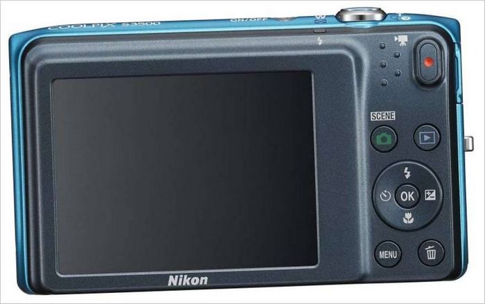 Kompaktní fotoaparát Nikon COOLPIX S3500 - displej