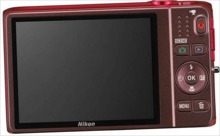 Kompaktní fotoaparát Nikon S6500 - displej