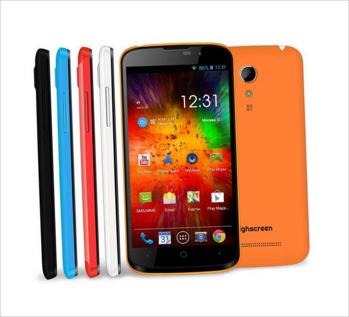 Smartphone Omega Prime Mini s vysokou obrazovkou