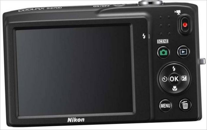 Kompaktní fotoaparát Nikon COOLPIX S2700 - displej