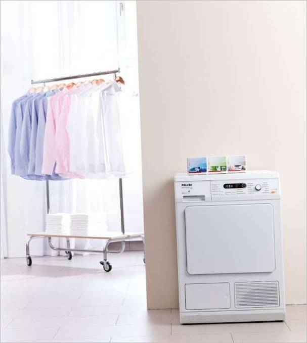 Automatická sušička prádla Miele Edition 111 v interiéru